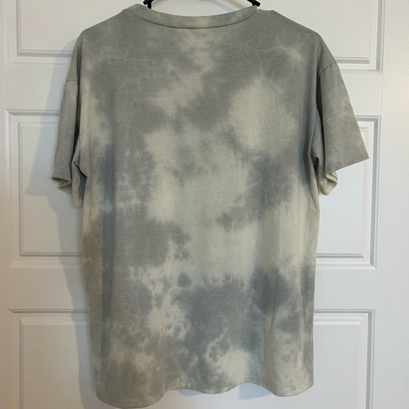 WST Cst Women’s Gray/Blue Tie Dye Tee Size Small - Picture 3 of 4